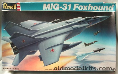 Revell 1/72 Mig-31 Foxhound, 4349 plastic model kit